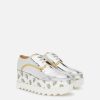 Kvinnor Stella McCartney Kilar | Elyse Strawberry-Print Metalliska Plattformsskor