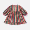 Barn Stella McCartney Baby Flickor | Glitter Rainbow Stripe Klanning