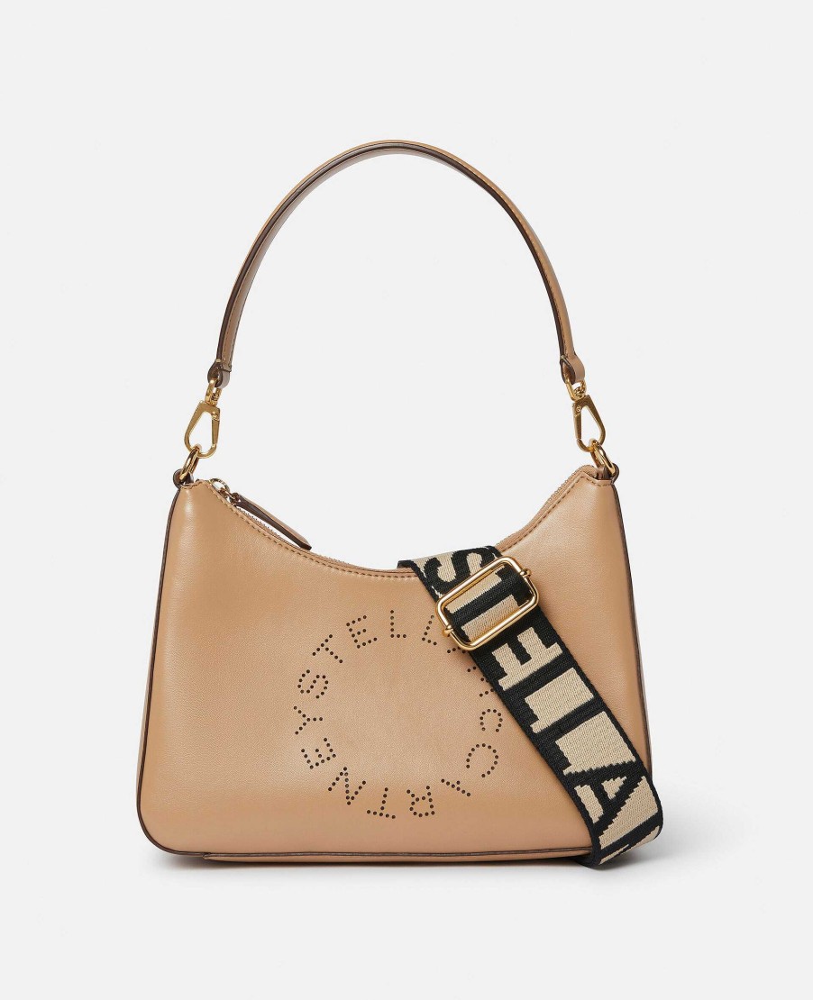 Kvinnor Stella McCartney Logo Vaska | Liten Axelvaska Med Logotyp