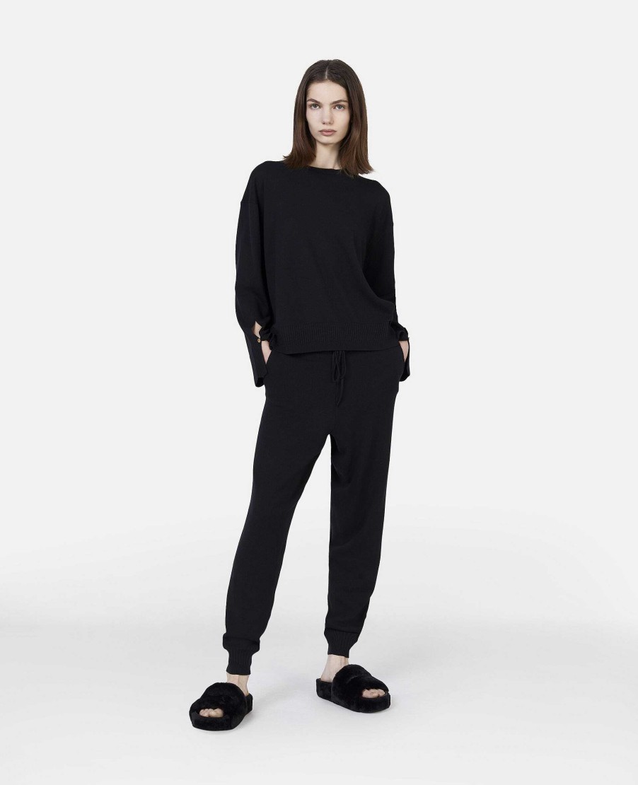 Kvinnor Stella McCartney Trojor Och T-Shirts | Stella Iconics Split Cuff Jumper