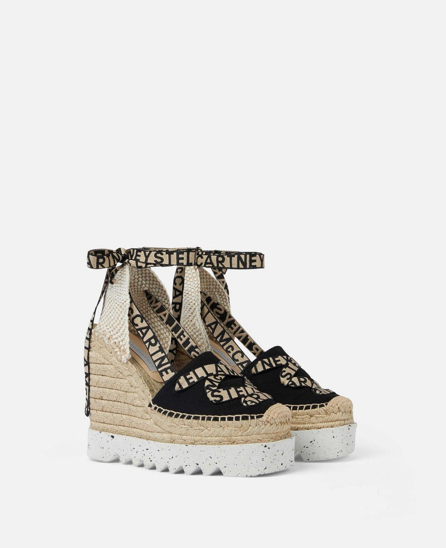 Kvinnor Stella McCartney Kilar | Gaia Platform Espadrille Wedges