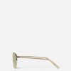 Kvinnor Stella McCartney Solglasogon | Loveheart Metal Aviator Solglasogon