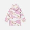 Barn Stella McCartney Ytterklader | Rainbow Unicorn Cloud Print Hood Regnjacka