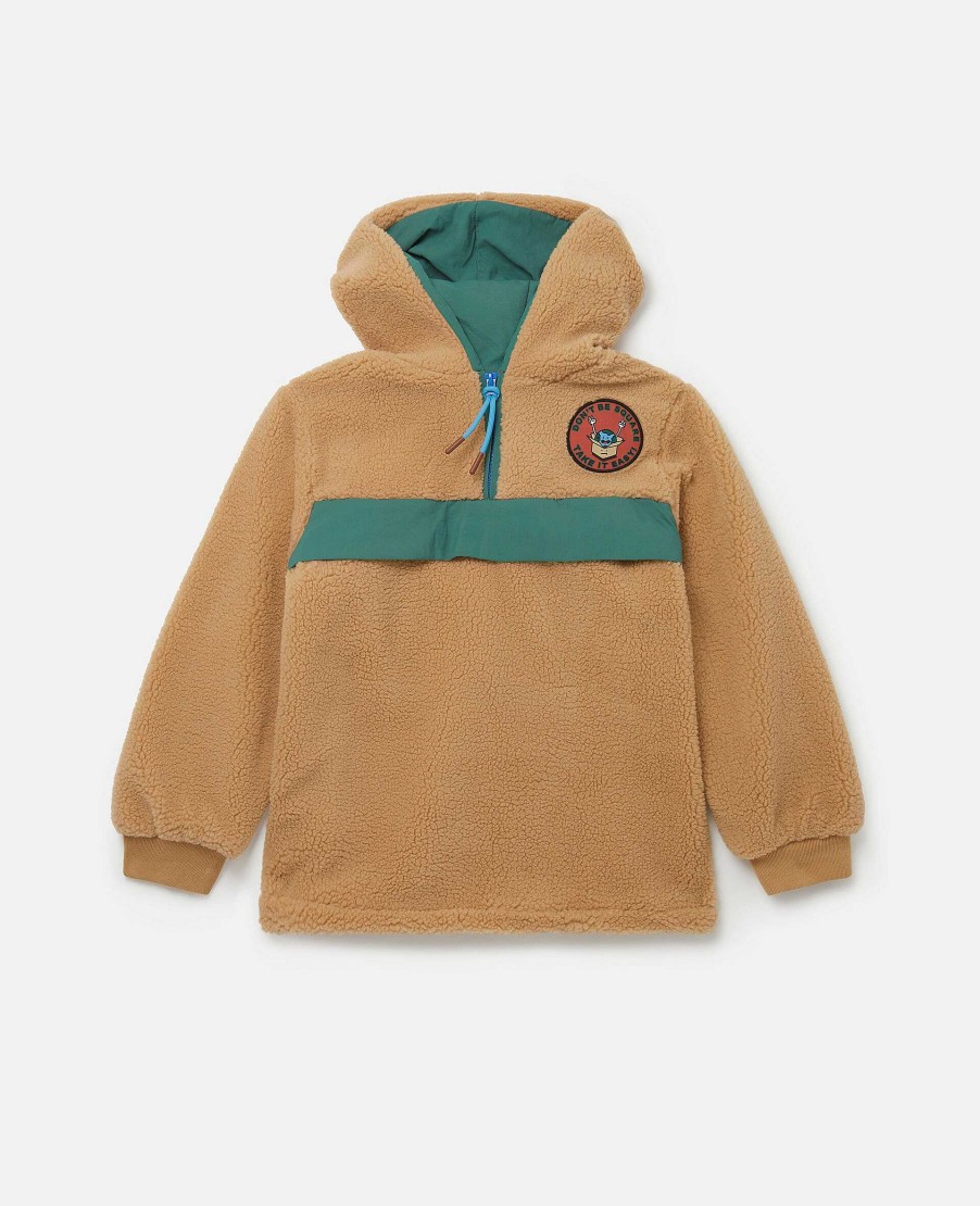 Barn Stella McCartney Ytterklader | Camp Badge Fleece Pullover