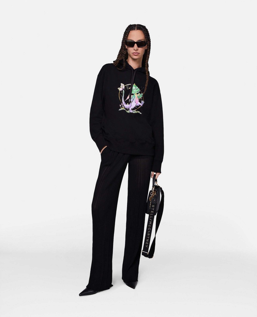 Kvinnor Stella McCartney Trojor Och T-Shirts | Year Of The Dragon Tie-Dye Sweatshirt