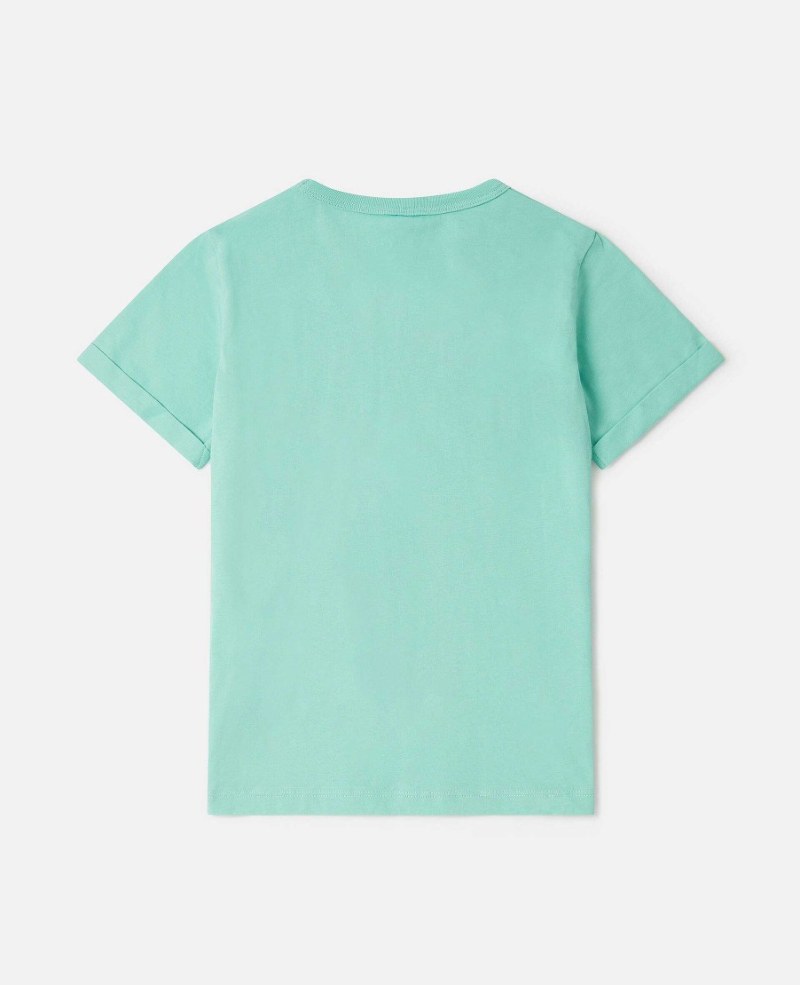 Barn Stella McCartney T-Shirts Och Toppar | Seashell Smile T-Shirt