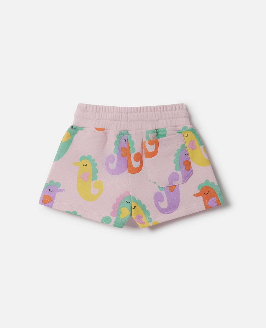 Barn Stella McCartney Baby Flickor | Shorts Med Sjohasttryck