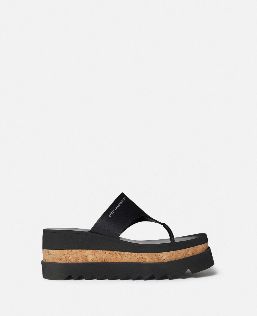 Kvinnor Stella McCartney Kilar | Sneak-Elyse Platform Thong Sandaler