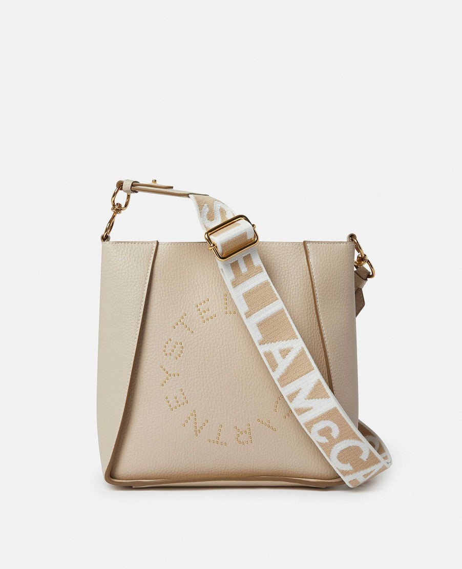 Kvinnor Stella McCartney Crossbody-Vaskor | Logotyp Dubbad Kornig Alter Mat Axelvaska