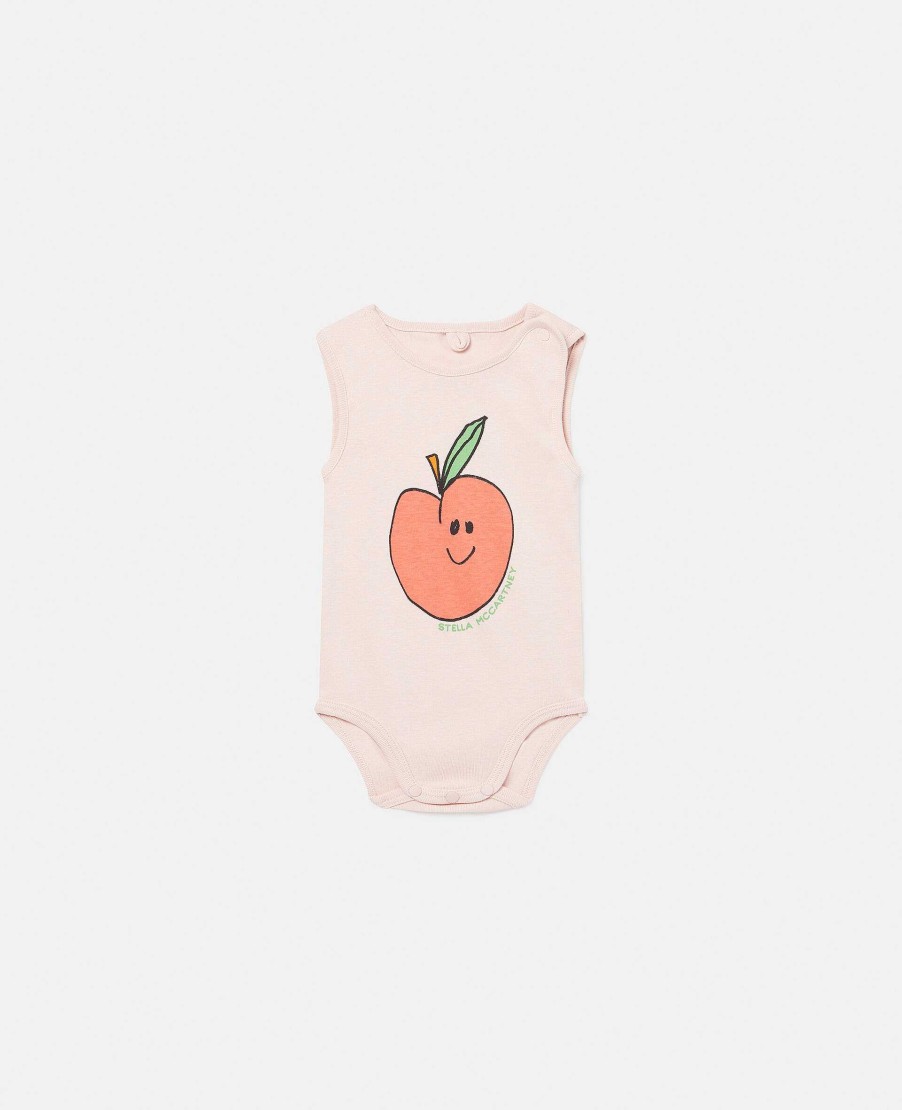 Barn Stella McCartney Baby Flickor | Appelmotiv Stickad Body