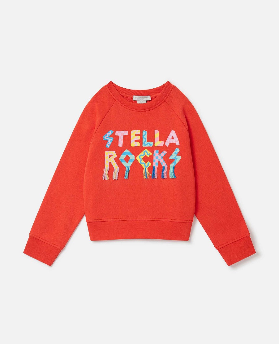 Barn Stella McCartney Trojor Och Koftor | Stella Rocks Troja