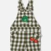 Barn Stella McCartney Baby Boys | Veggiebroderi Gingham Dungarees