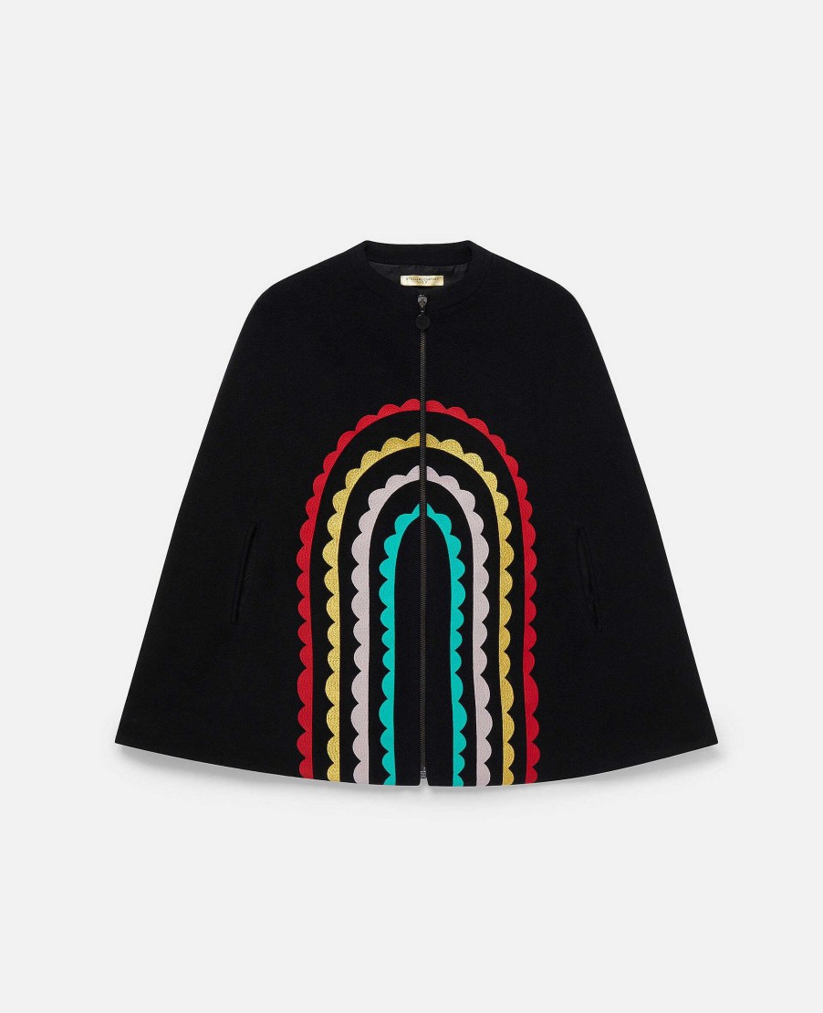 Barn Stella McCartney Ytterklader | Rainbow Arch Cape Coat