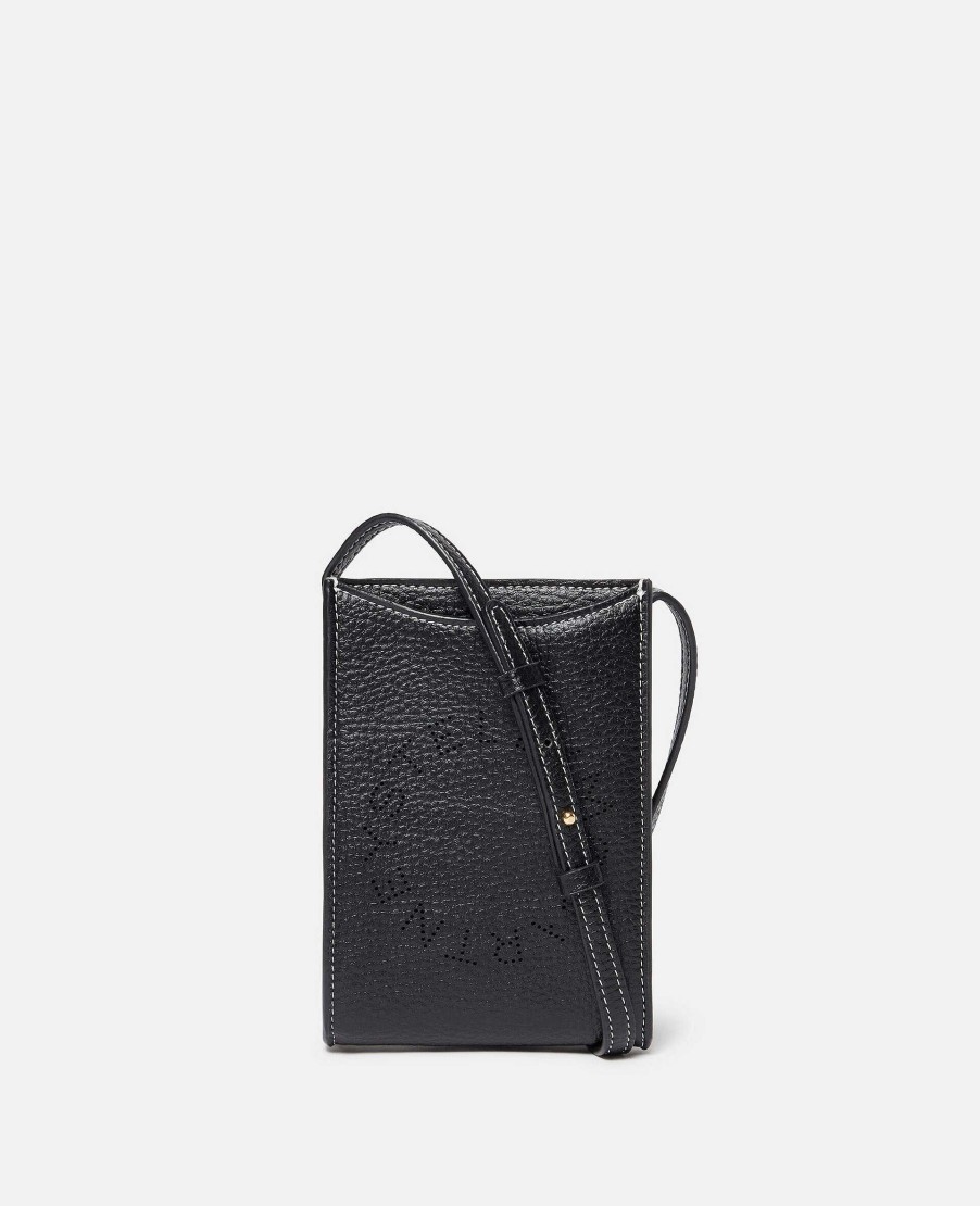 Kvinnor Stella McCartney Remplanbocker | Logotyp Kornig Alter Mat Crossbody Telefonvaska