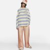 Unisex Stella McCartney T-Shirts | Kaninbroderi Breton T-Shirt