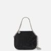 Kvinnor Stella McCartney Ikonisk Falabella | Falabella Crystal Mesh Mini Tote Bag