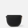 Kvinnor Stella McCartney Crossbody-Vaskor | Frayme Dubbade Grainy Alter Mat Medium Flap Axelvaska