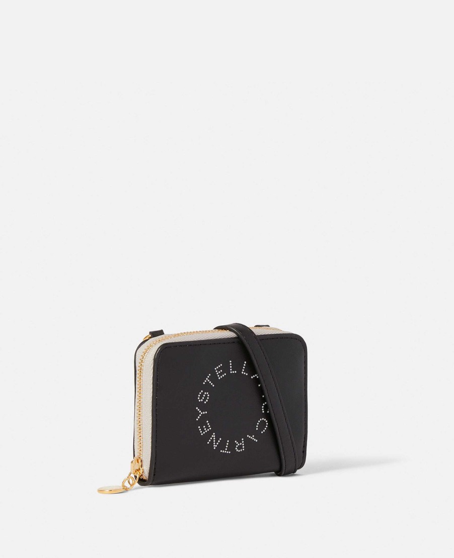 Kvinnor Stella McCartney Kompakta Planbocker | Logotyp Zip Strap Korthallare