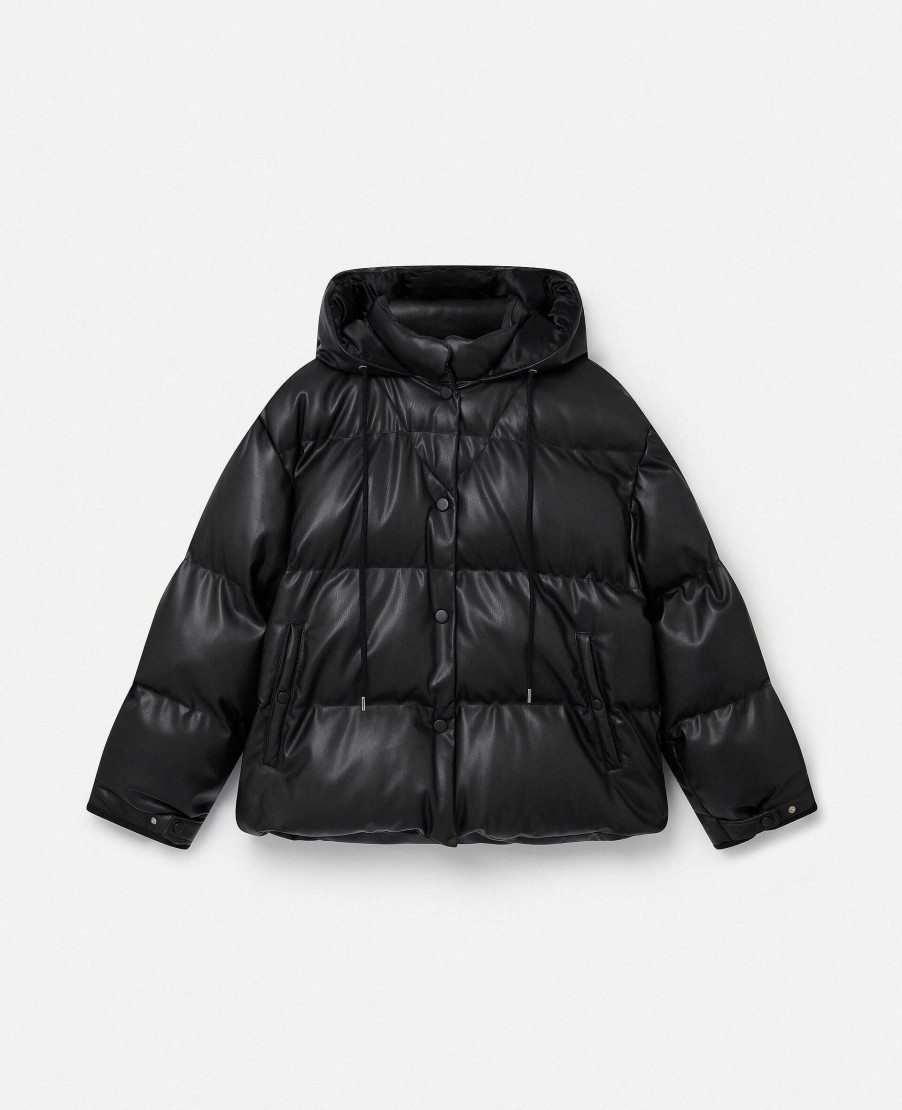 Kvinnor Stella McCartney Kappor Och Jackor | Alter Mat Short Puffer Coat