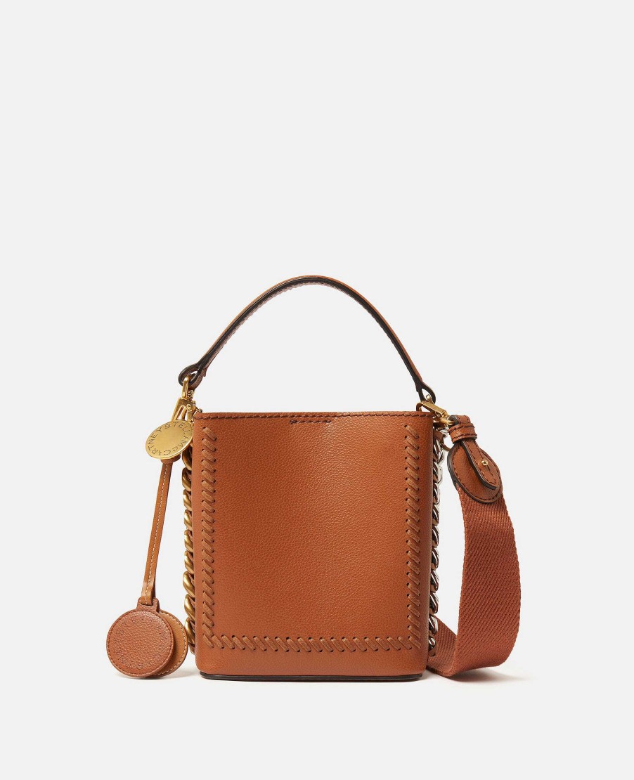 Kvinnor Stella McCartney Frayme Vaska | Frayme Mirum® Mini Square Bucket Bag