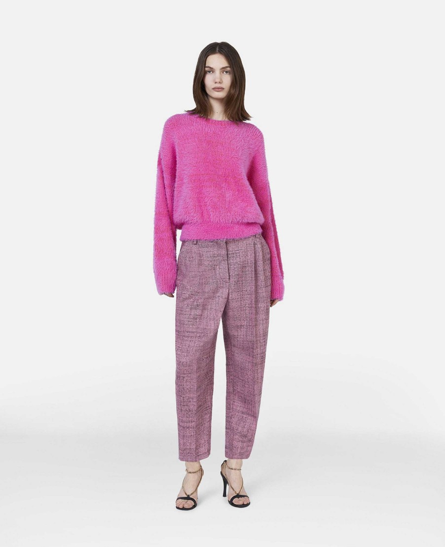 Kvinnor Stella McCartney Trojor Och T-Shirts | Fluffig Stickad Troja