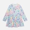 Barn Stella McCartney Klanningar Och Allt-I-Ett | Rainbow Star Doodle Skater Klanning