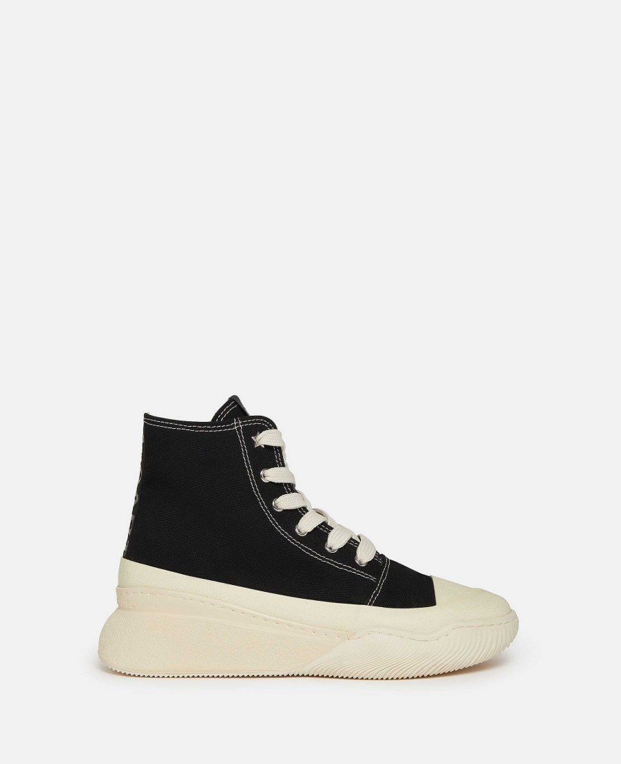 Kvinnor Stella McCartney Sneakers | Loop Canvas High-Top Trainers