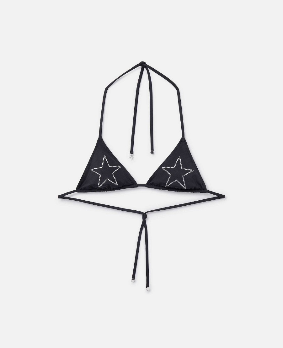 Kvinnor Stella McCartney Badklader | Diamante Star Triangle Bikinitopp