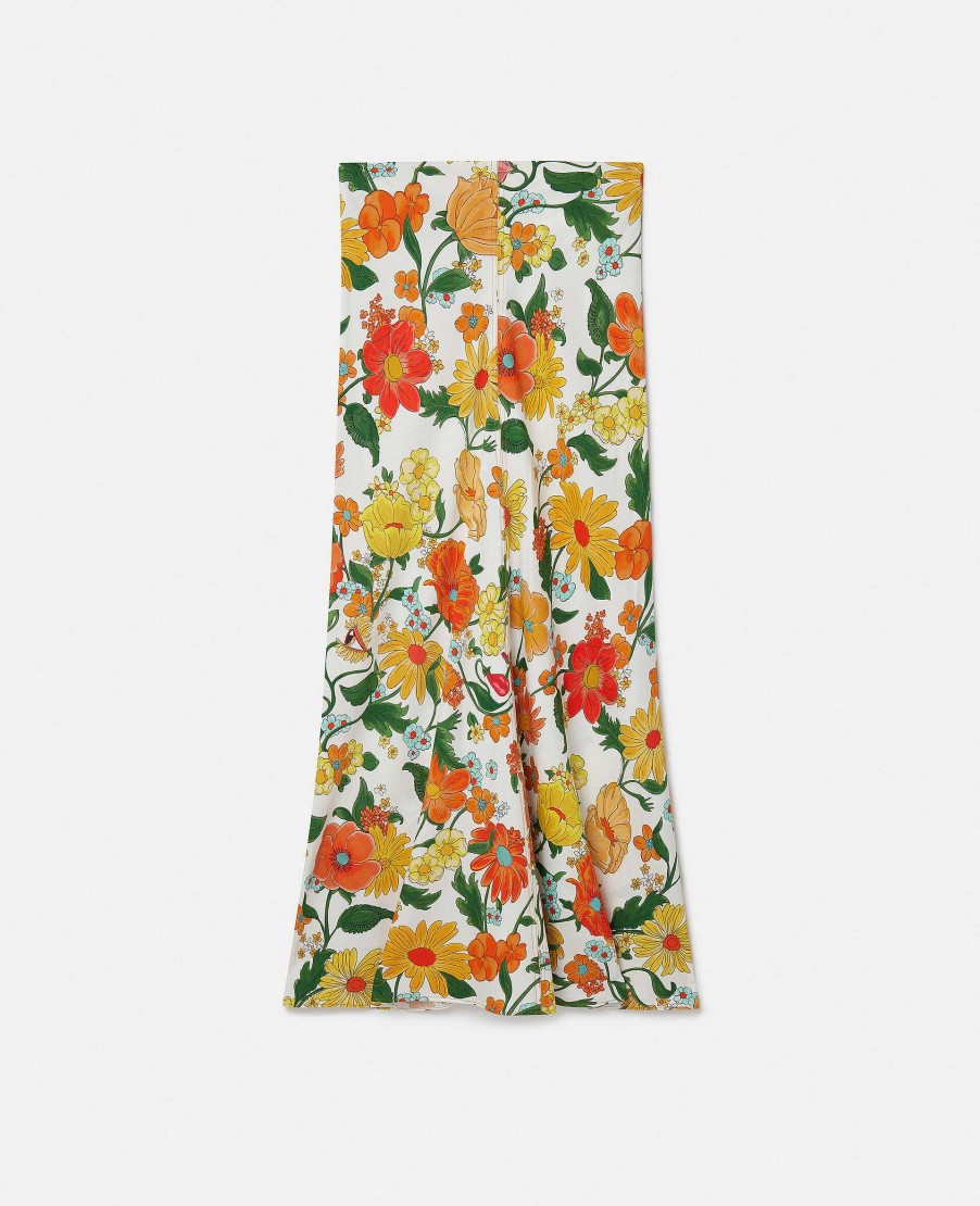 Kvinnor Stella McCartney Kjolar | Lady Garden Print Maxikjol