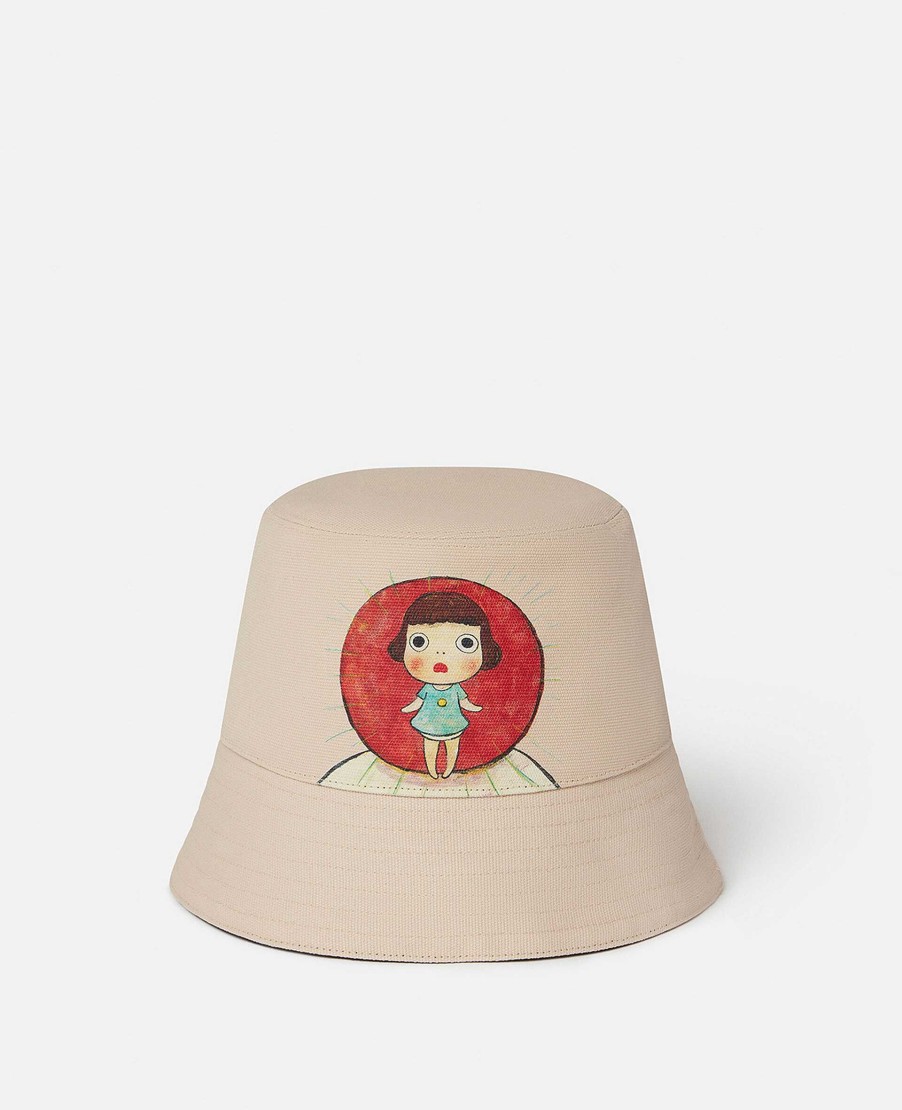 Unisex Stella McCartney Tillbehor | Sinister Child Print Bucket Hat