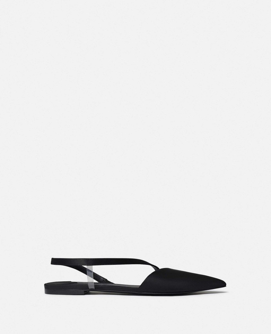 Kvinnor Stella McCartney Lagenheter | Stella Iconic D'Orsay Ballet Flats