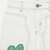 Barn Stella McCartney Byxor Och Shorts | Veggiebroderi Jeansshorts