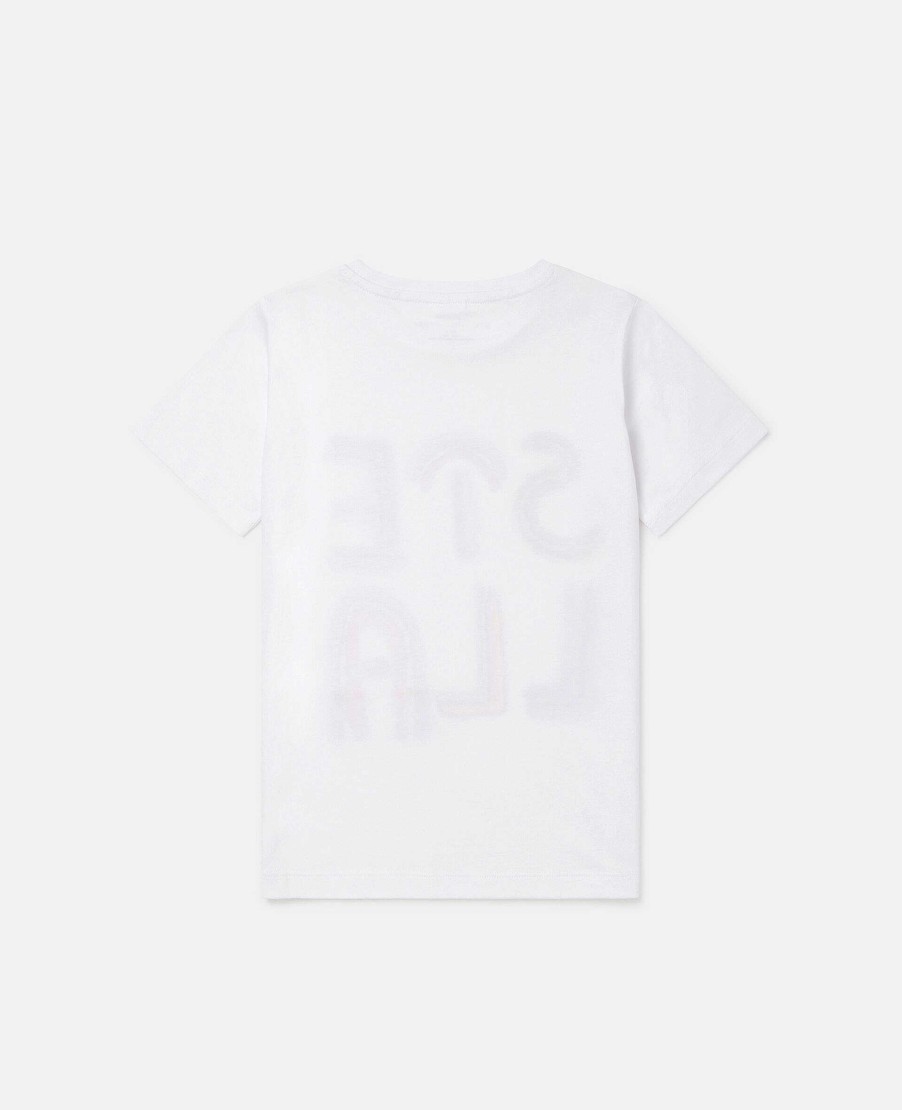 Barn Stella McCartney T-Shirts Och Toppar | Stella Logo Rainbow T-Shirt