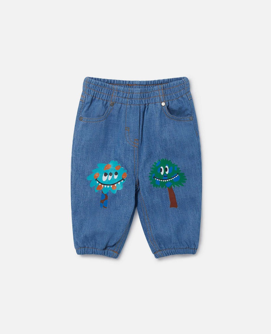 Barn Stella McCartney Baby Boys | Monster Knee Patch Babyjeans