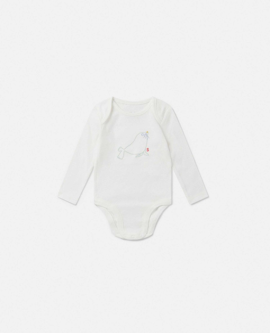 Barn Stella McCartney Baby Boys | 7 Paket Med Djurtrycksklader For Veckans Dagar