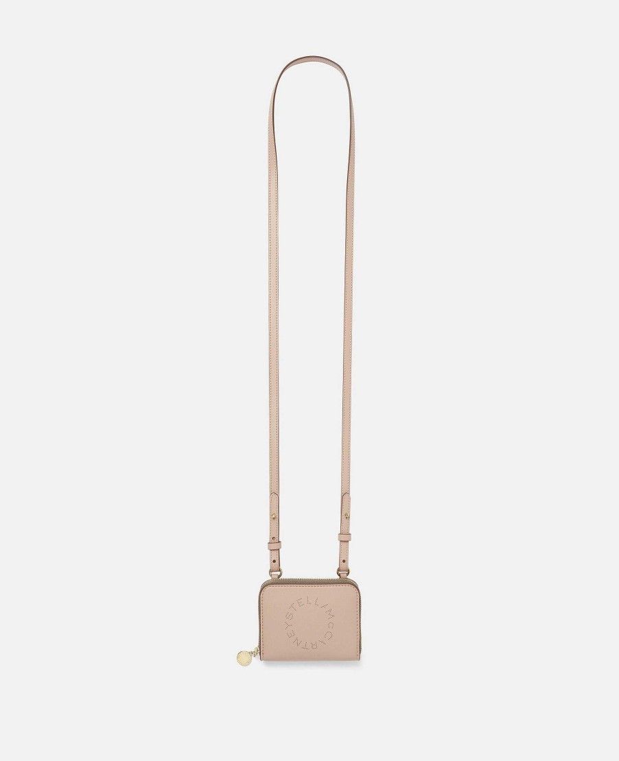 Kvinnor Stella McCartney Remplanbocker | Logotyp Zip Strap Korthallare