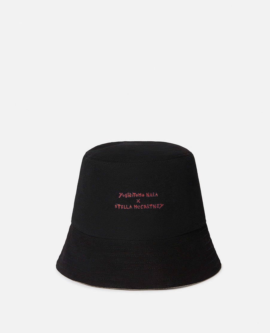 Unisex Stella McCartney Tillbehor | Sinister Child Print Bucket Hat