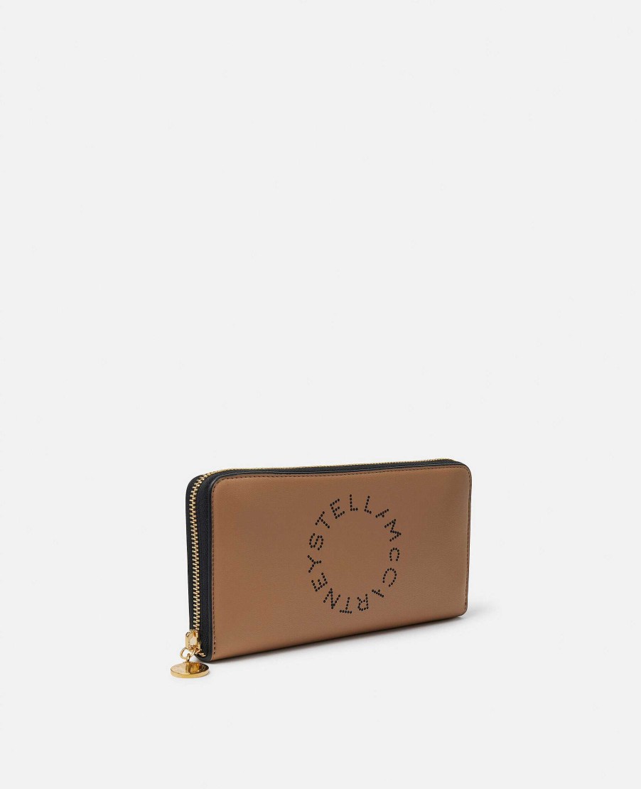 Kvinnor Stella McCartney Logo Vaska | Logotyp Continental Planbok