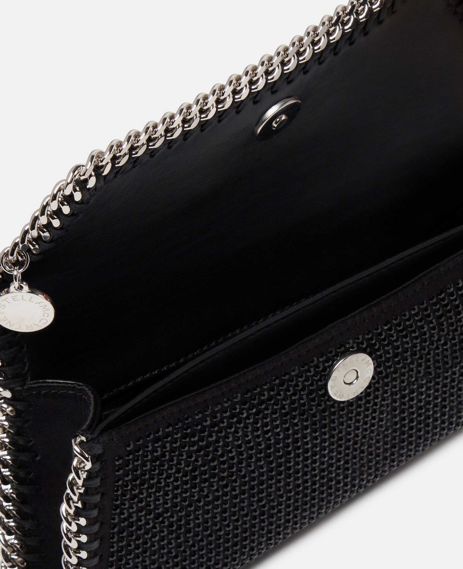 Kvinnor Stella McCartney Ikonisk Falabella | Falabella Crystal Hotfix Clutch