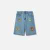 Barn Stella McCartney Byxor Och Shorts | Sunshine Print Jeansshorts