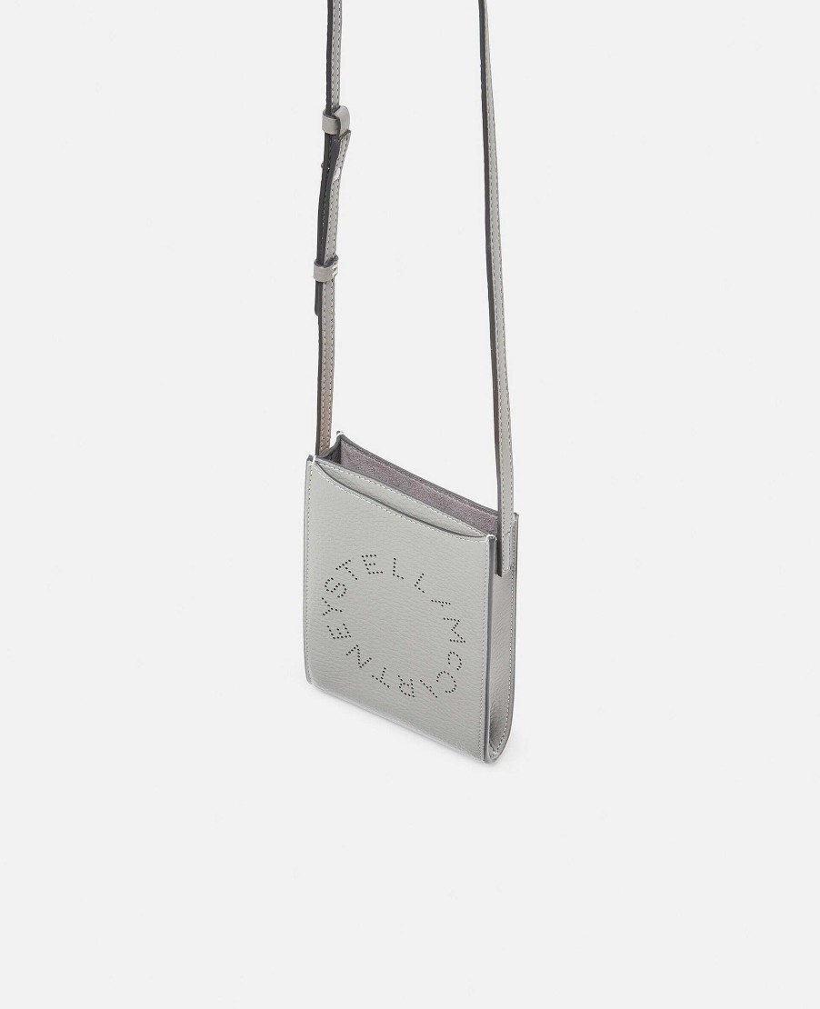 Kvinnor Stella McCartney Remplanbocker | Logotyp Kornig Alter Mat Crossbody Telefonvaska