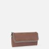 Kvinnor Stella McCartney Kompakta Planbocker | Falabella Flap Continental Planbok