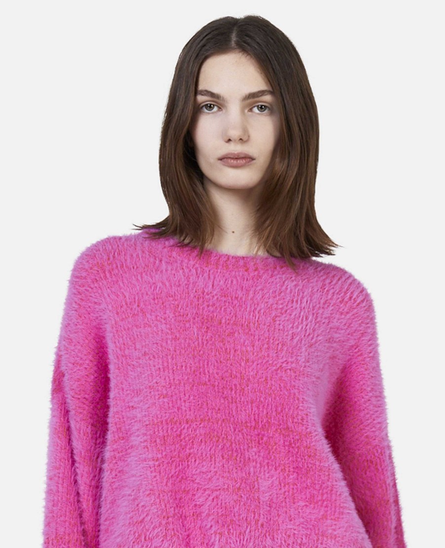 Kvinnor Stella McCartney Trojor Och T-Shirts | Fluffig Stickad Troja