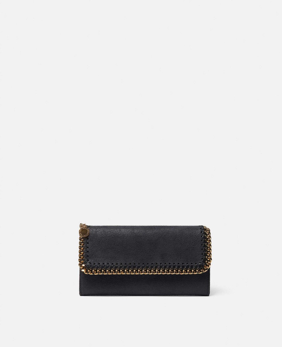 Kvinnor Stella McCartney Langa Planbocker | Falabella Flap Continental Planbok