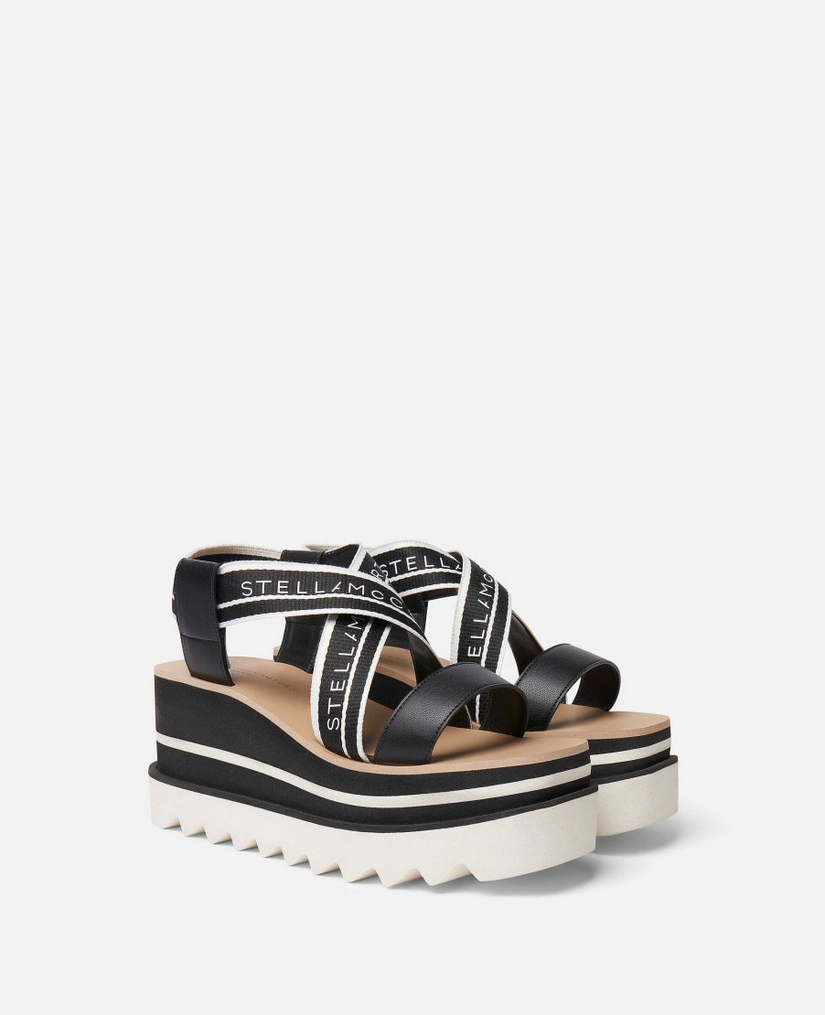 Kvinnor Stella McCartney Kilar | Sneak-Elyse Randiga Plattformssandaler