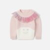 Barn Stella McCartney Baby Flickor | Rainbow Unicorn Fringed Jumper