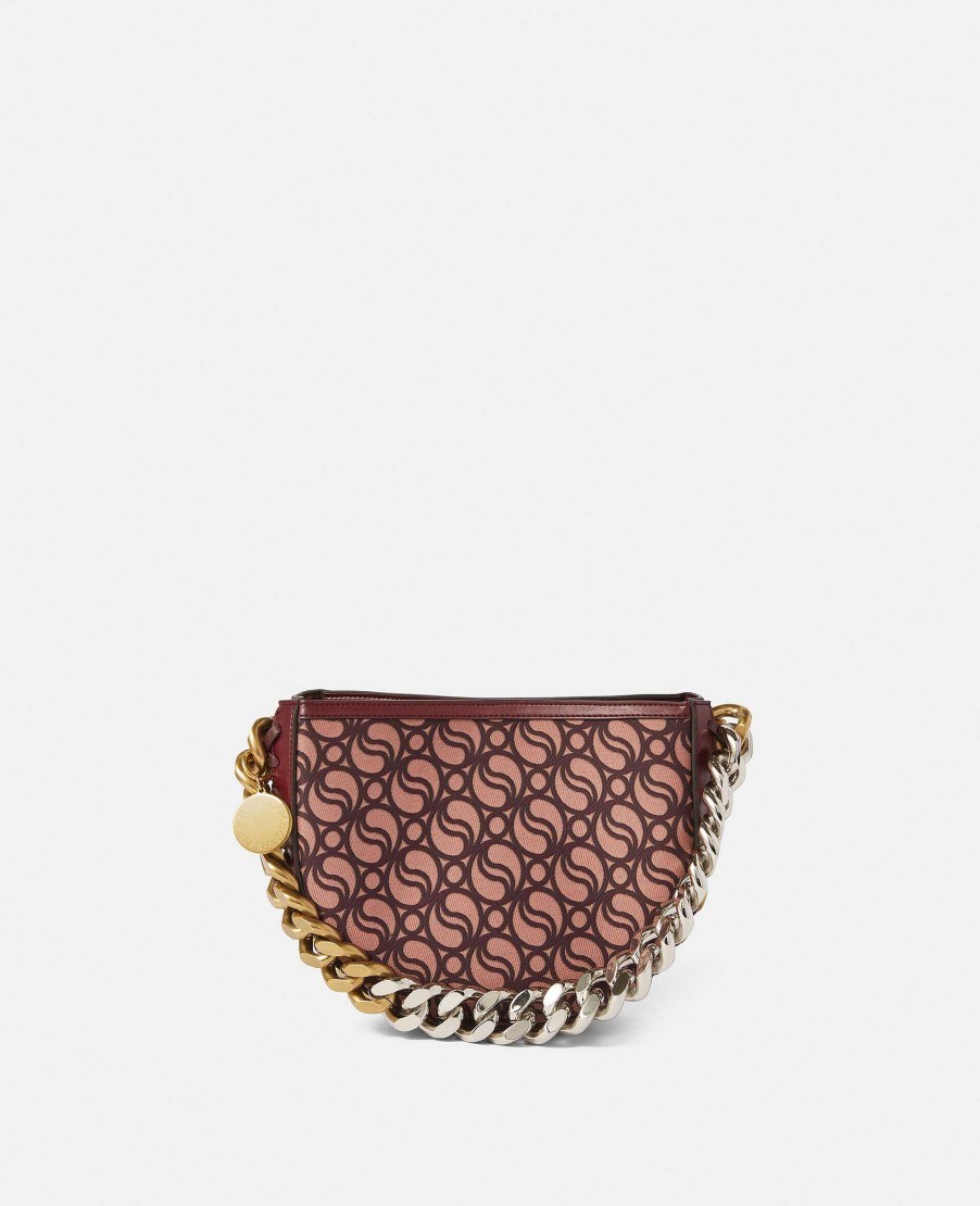 Kvinnor Stella McCartney Crossbody-Vaskor | Frayme Liten S-Wave Axelvaska