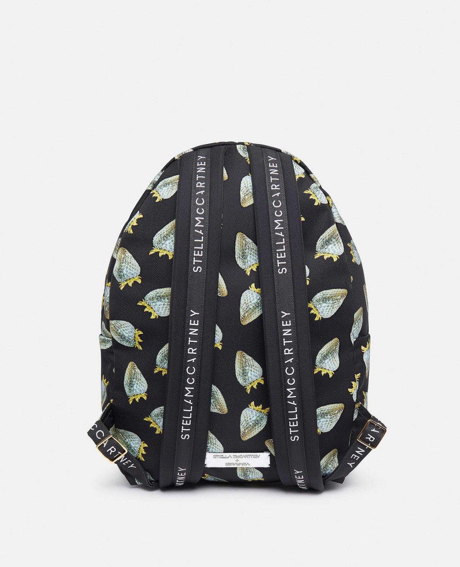 Unisex Stella McCartney Pasar | Strawberry-Print Regenerated Nylon Ryggsack