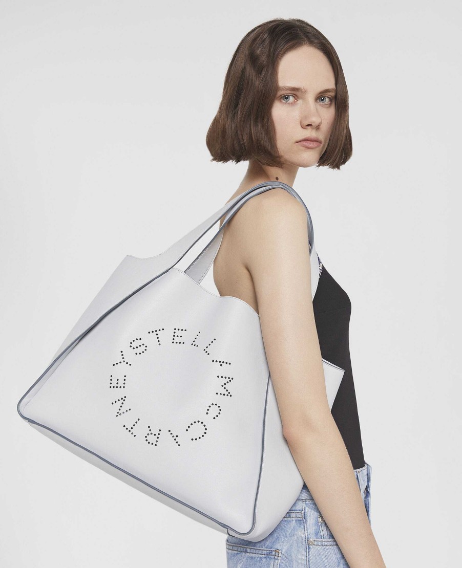 Kvinnor Stella McCartney Logo Vaska | Tygpase Med Logotyp