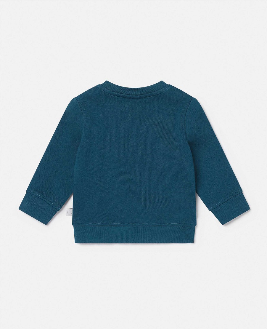 Barn Stella McCartney Baby Boys | S' Monster Langarmad T-Shirt